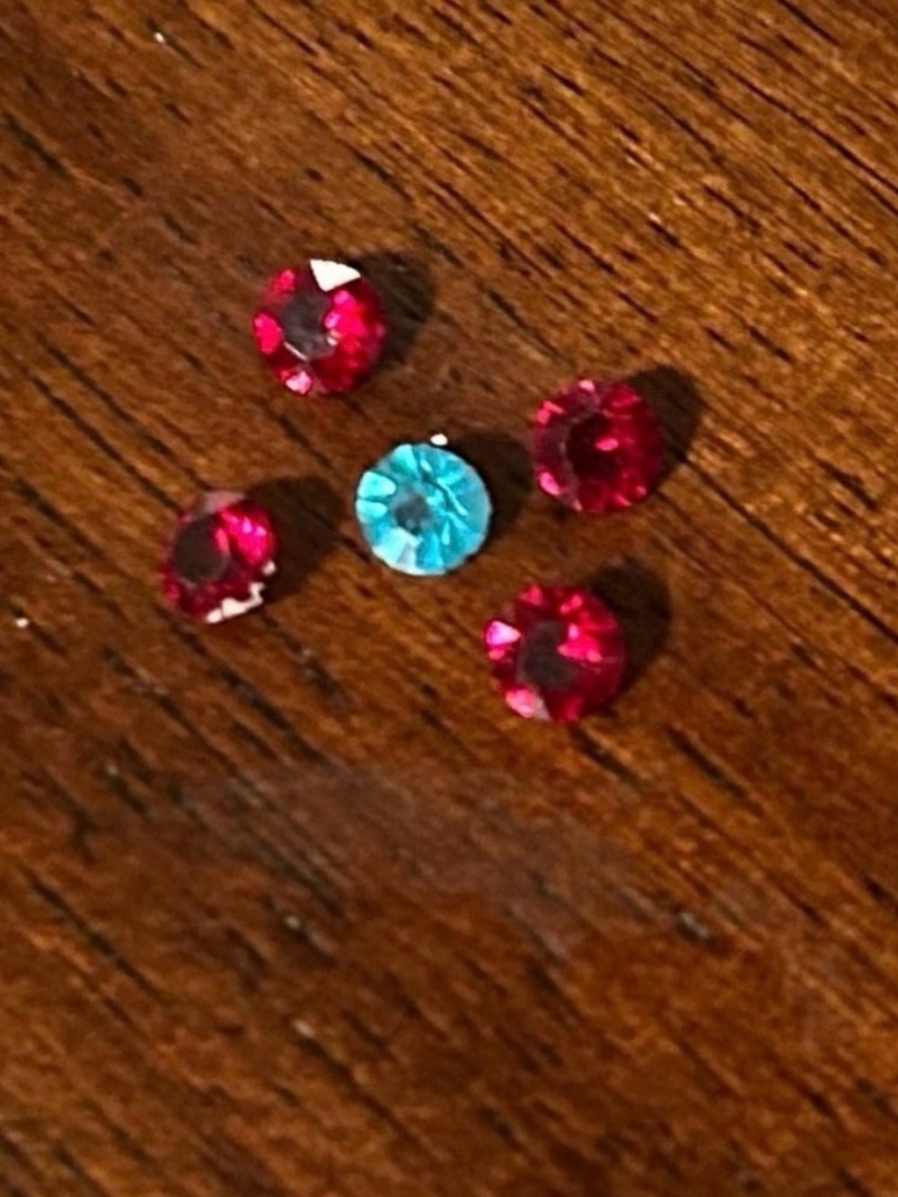 Origami Owl Red and Blue large Stardust
